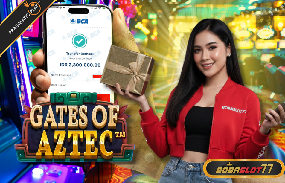 Selamat kepada user id : ndixxxxxx01 Wede Rp 2.300.000 di Game GATES OF AZTEC PRAGMATIC PLAY Cair Gk Sampe 1 Menit! Menang Mudah di Bobaslot77